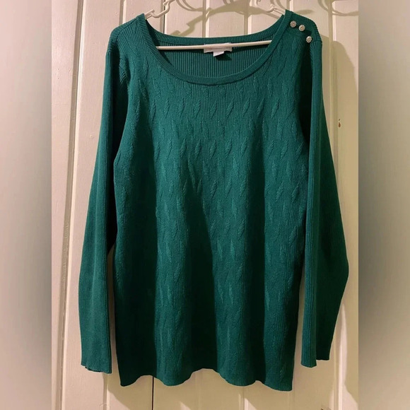 liz claiborne pullover sweaters-1X NWOT - Picture 1 of 4